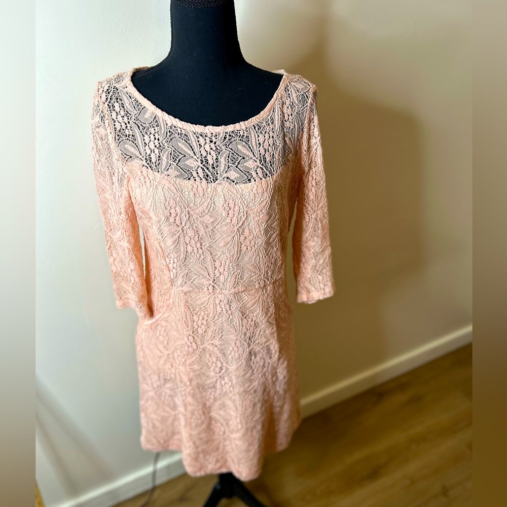 Maeve for Anthropologie Lefkara Lace Dress